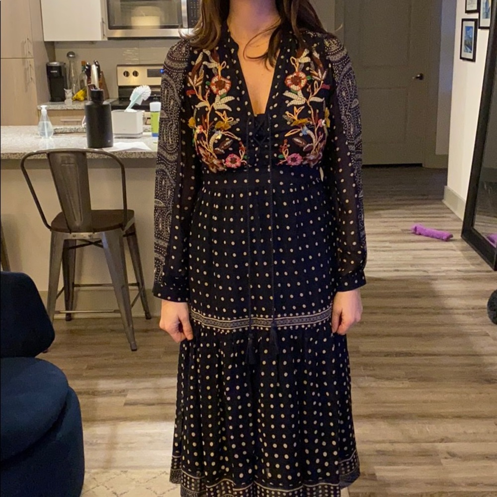 Midi anthro dress